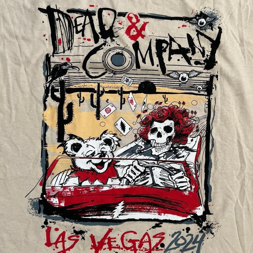 Dead & Company Las Vegas Tour Tee - Picture 3 of 3
